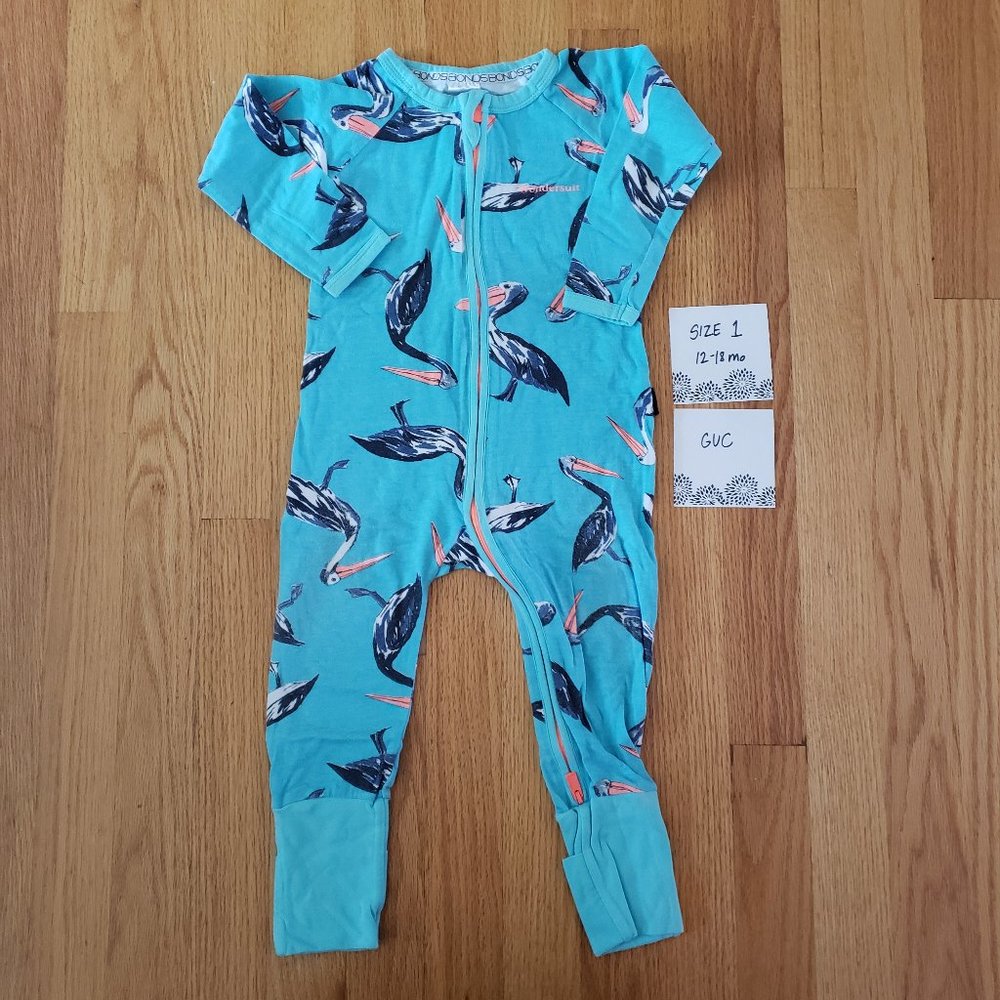 Bonds Wondersuit Pelicans size 1